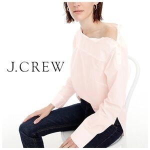 J.Crew Soft Pink Long Sleeve Top